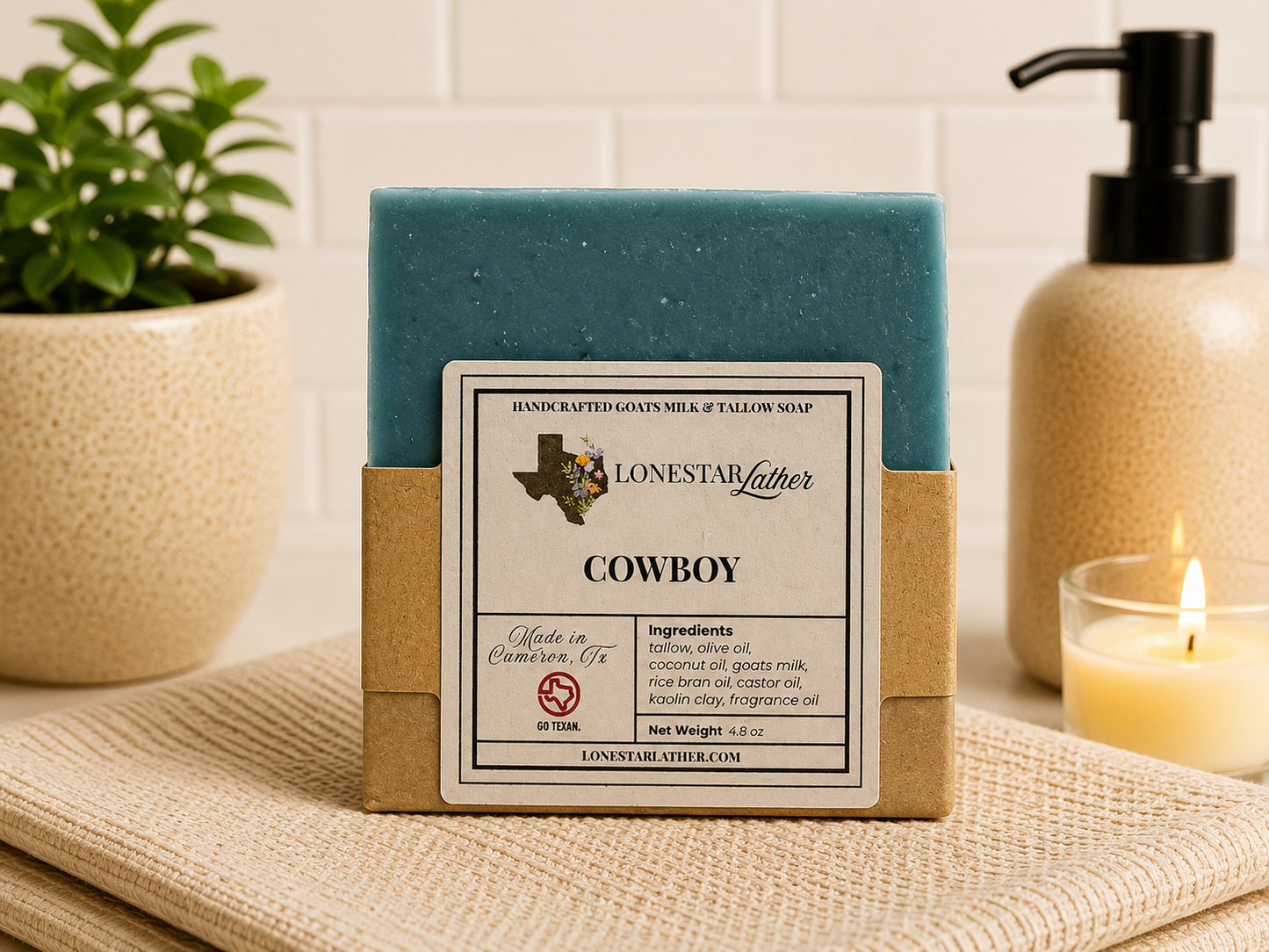 Cowboy - Goat Milk & Tallow Soap