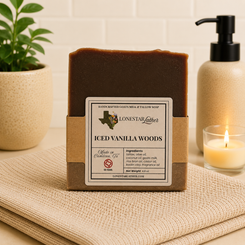 Iced Vanilla Woods - Goats Milk & Tallow Handcrafted Soap