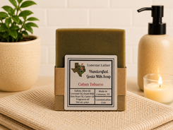 Cuban Tobacco- Goat Milk & Tallow Soap