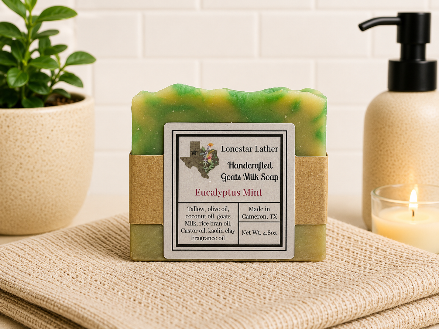 Eucalyptus Mint - Goat Milk & Tallow Soap