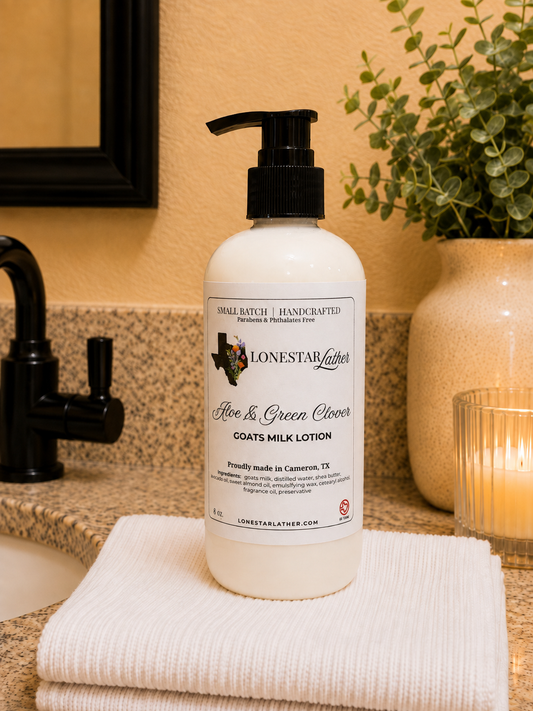 Aloe & Green Clover - Goat Milk Lotion