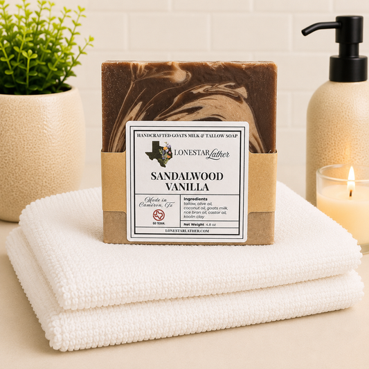 Sandalwood Vanilla - Goat Milk & Tallow Soap