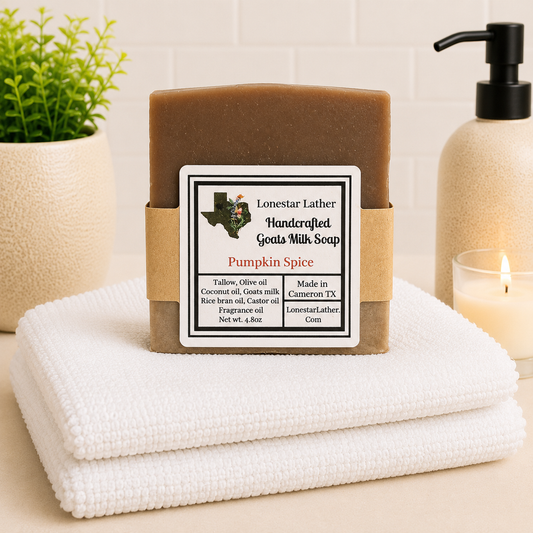 Pumpkin Spice - Goat Milk & Tallow Soap