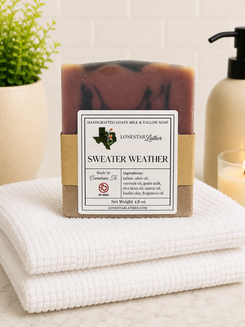 Sweater Weather - Goat Milk & Tallow Soap