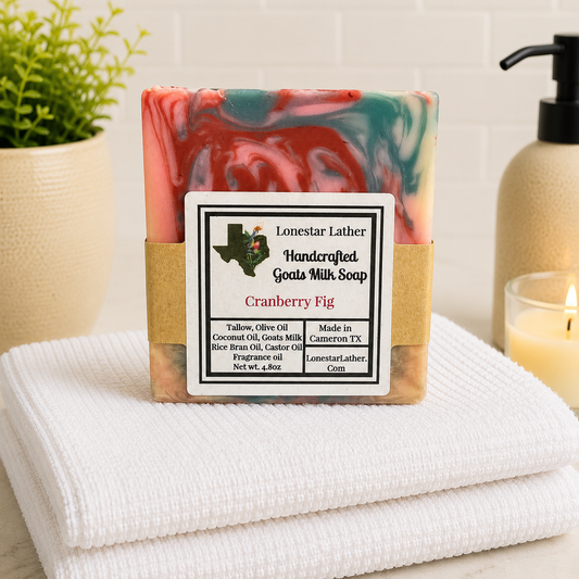 Cranberry Fig - Goat Milk & Tallow Soap