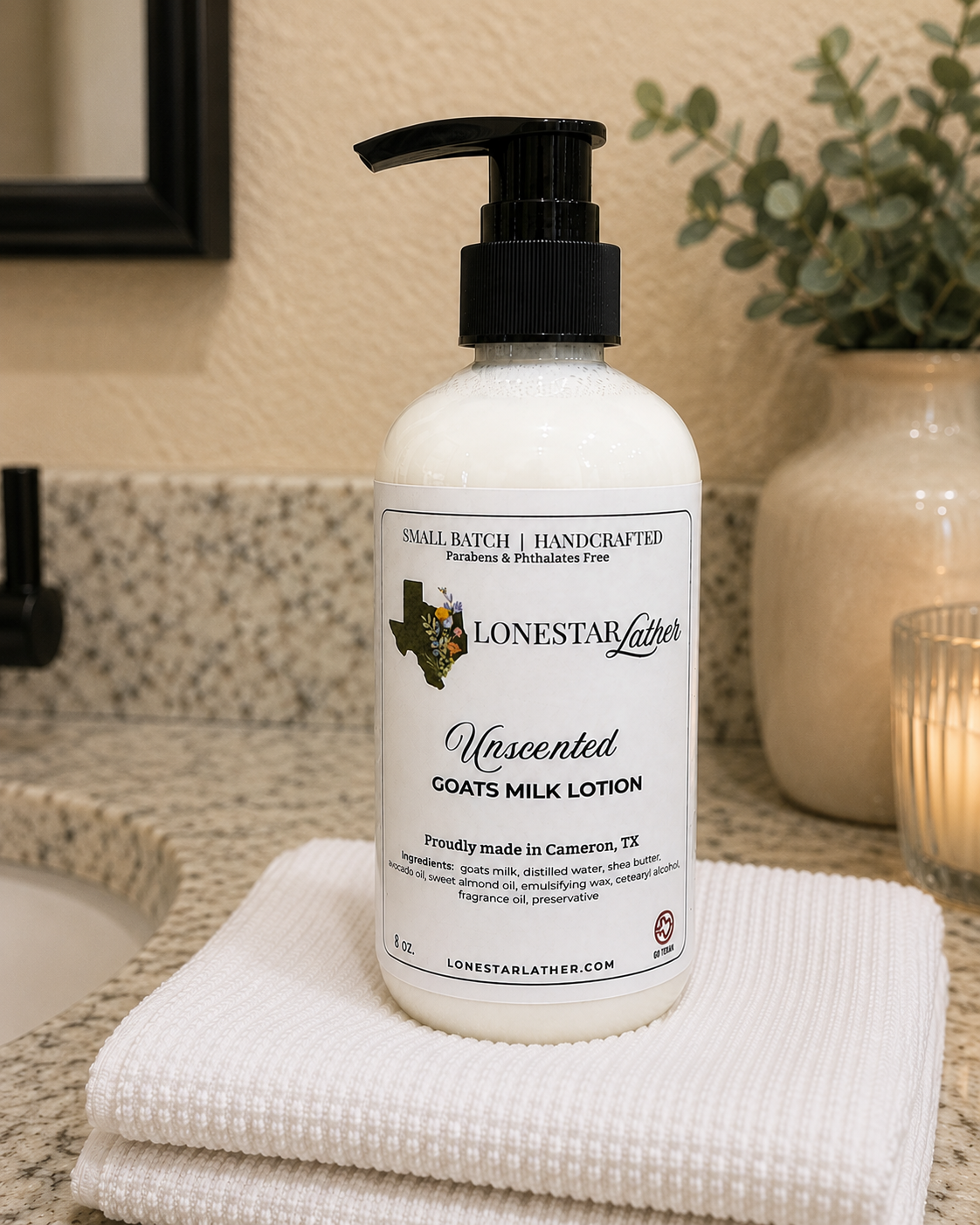 Unscented Goat Milk Lotion
