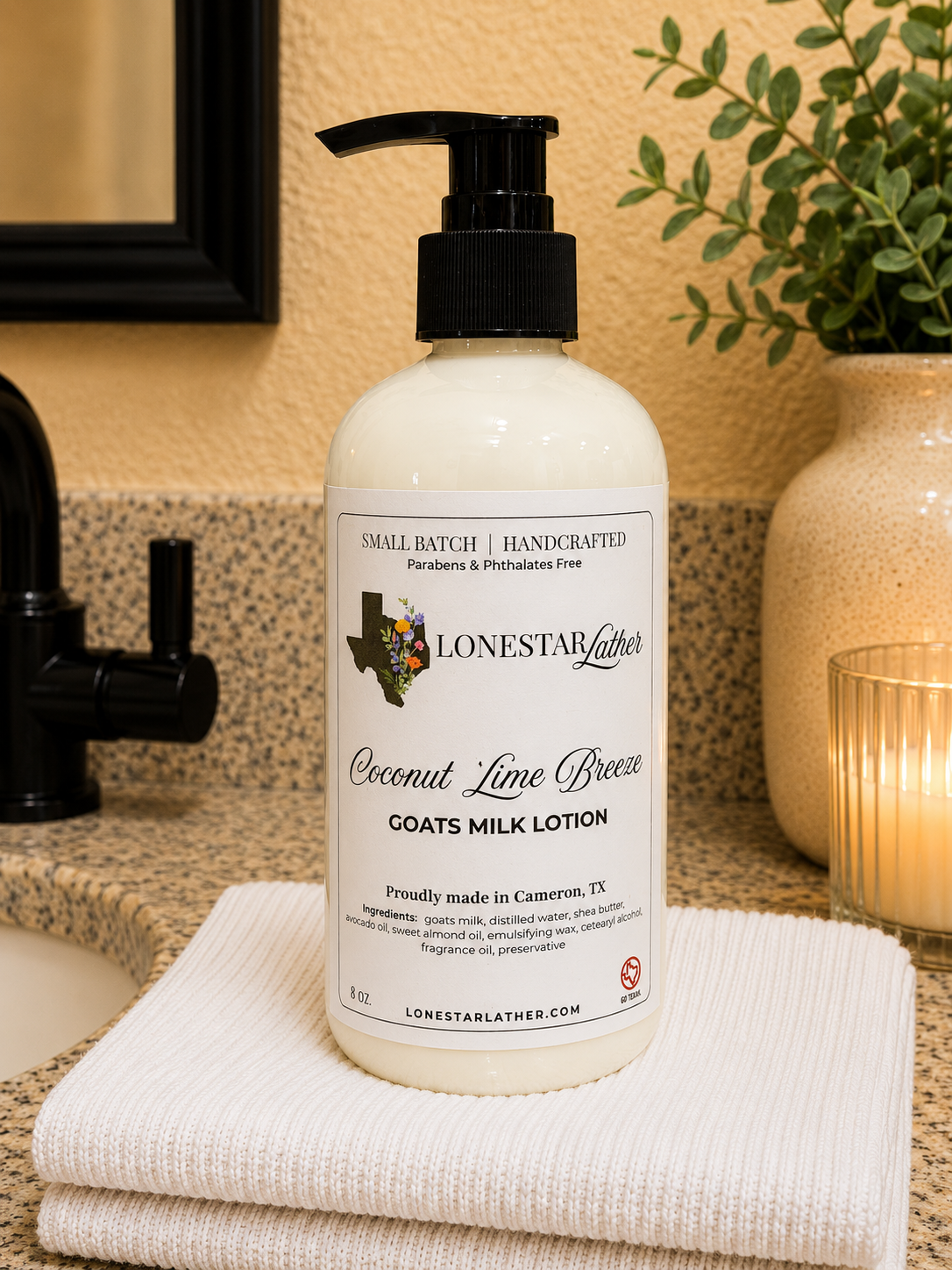 Coconut Lime Breeze- Goat Milk Lotion
