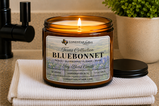 Texas Bluebonnet - Soy Blend Candle
