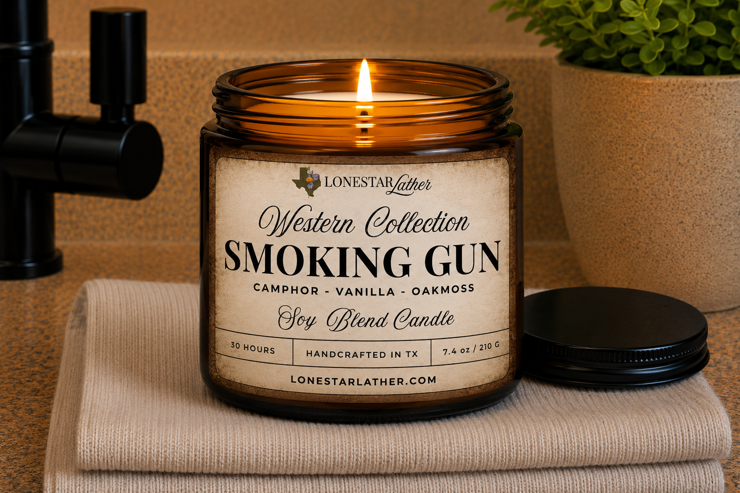 Smoking Gun - Soy Blend Candle